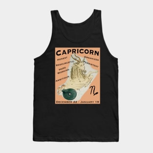 Capricorn positive traits t-shirts Tank Top
